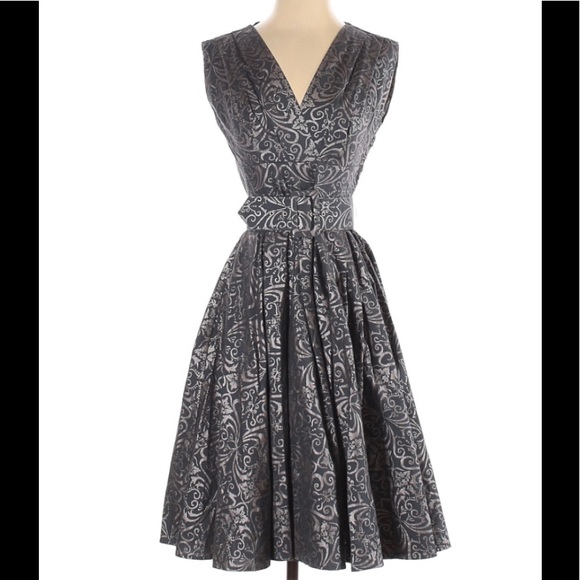 heart of haute Dresses & Skirts - Heart of Haute Metallic Cocktail Dress